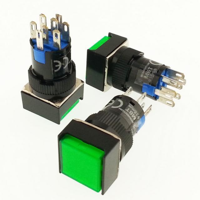 ANAHTAR MOMENTUM MBT-37232 KARE YEŞİL 6 pin