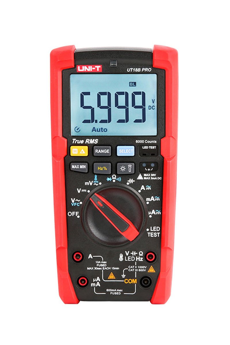 Unit UT18B PRO True Rms Dijital Multimetre