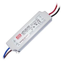 LPC-20-500, 500mA 20W Sabit Akım Ekonomik Led Driver Meanwell