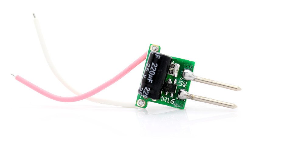 1x3W Led Driver 350ma Sabit akım İn:12vdc