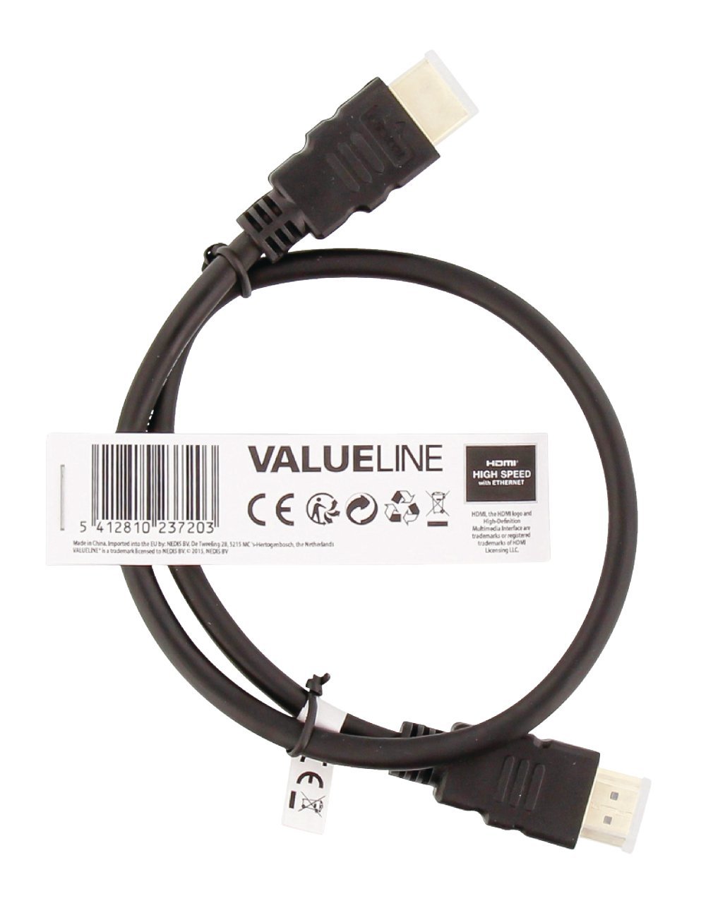 0,5mt HDMI Kablo 4K VALUELİNE VGVT34000B05