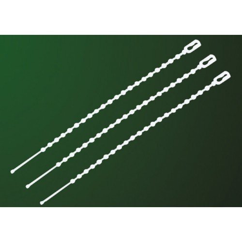 100x2,5mm TKBO-100M Beyaz Boncuk Kablo Bağı (100 Adet Fiyat)