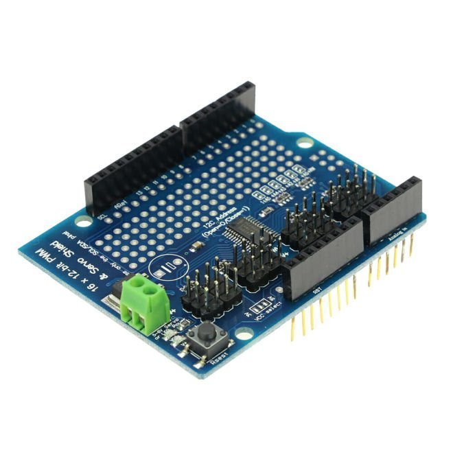 PCA9685 16 Kanal I2C PWM Servo Sürücü Shield