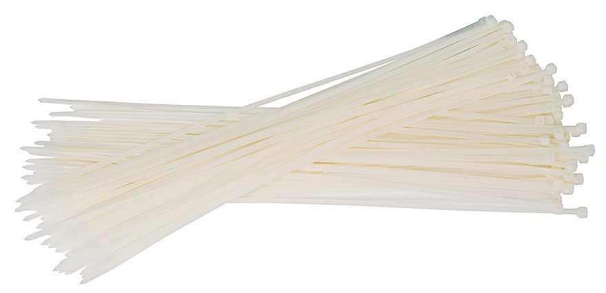 310X4,8 mm Beyaz Kablo Bağı Tork (100 Adet Fiyat)