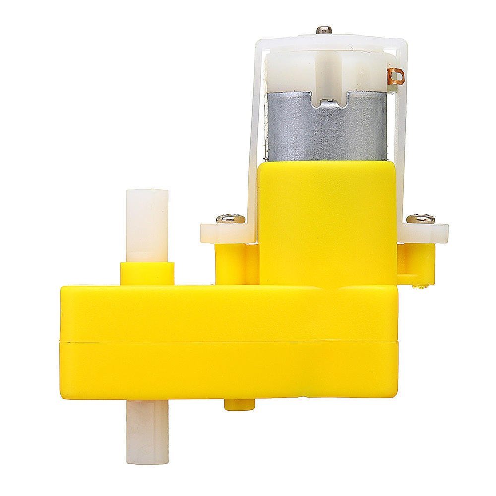 DC3-6V Çift Eksen L-Tipi TT Motor DC Arduino Araba için Motor Dişli