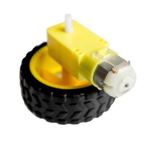 Robot Tekerleği ve DC Motor Seti