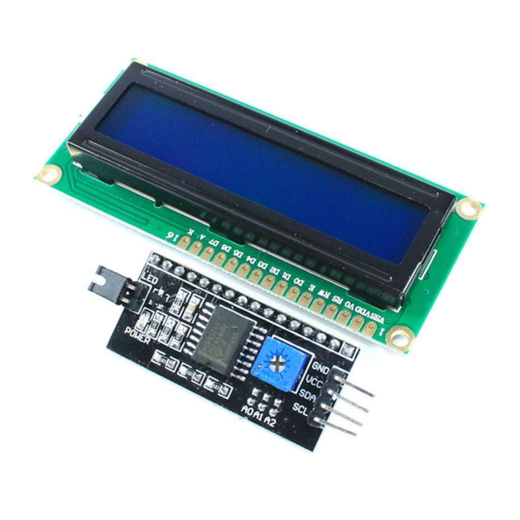 16x2 LCD 1602 Ekran + IIC/I2C Serial Adaptör