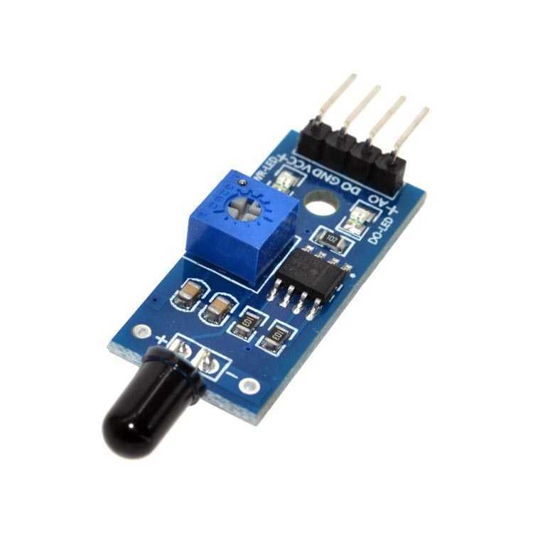 Arduino Alev Algılama Sensörü Modülü (Kızılötesi)