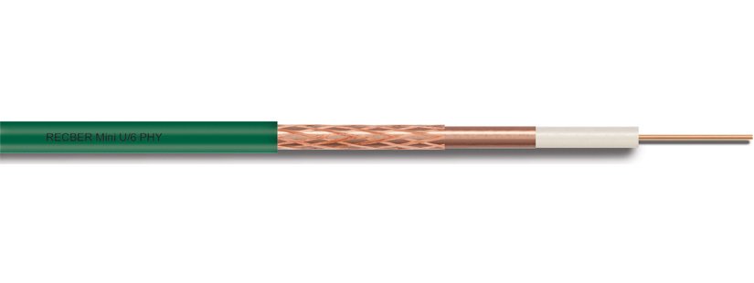 Mini U/6 PHY-PVC (Cu/Cu) Koaksiyel Kablo