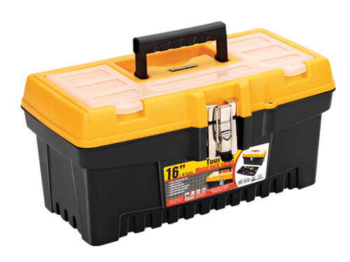 PLASTİK TAKIM ÇANTASI (16'') TK-1610 METAL KİLİTLİ