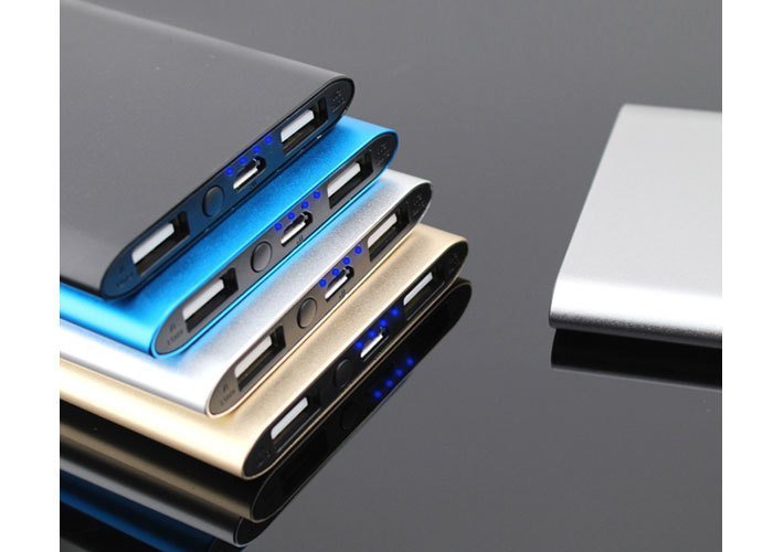 Alüminyum Slim Powerbank Taşınabilir Pil Şarj Cihazı S-link IP-P22 4000mAh 1-2A