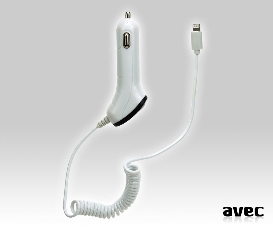 AVEC TD-008 IPOD/IPAD/IPHONE5 (BEYAZ) 5V 2A ARAÇ ŞARJ