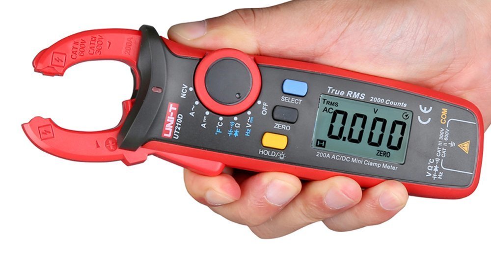 UNI-T UT 210D 600V 200A DC/AC Mini Dijital Pensampermetre