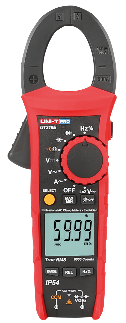 UNI-T UT219E Profesyonel Pensampermetre 600A / AC