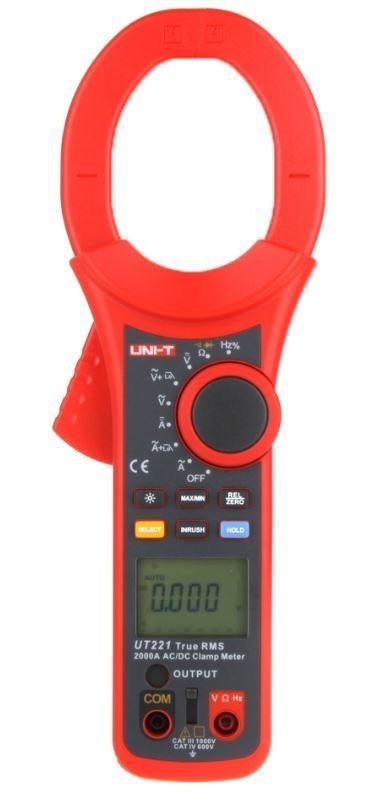 UNI-T UT 221 AC/DC/2000A True RMS Pensampermetre UT221