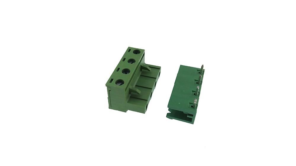 4 LÜ 7,62 MM 90° YEŞİL TAKIM KLEMENS