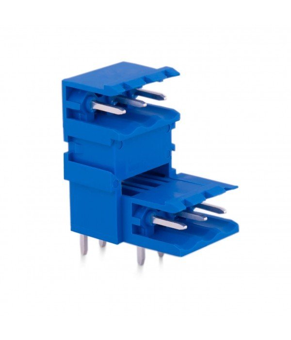 SBDK 5,08mm KATLI ERKEK 90 - 2x3 PİM YEŞİL