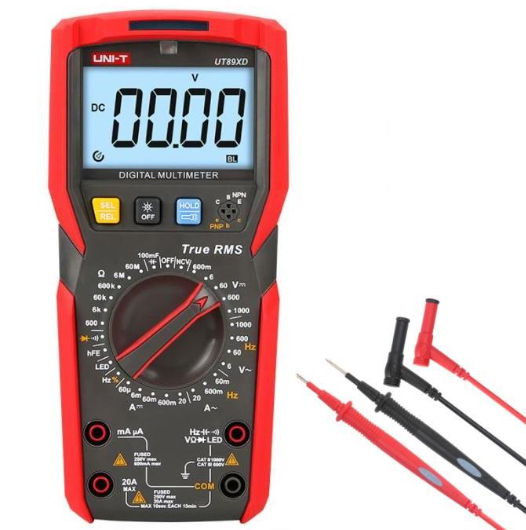 Unı-t Ut 89XD Dijital Multimetre True Rms 1000V Ac/Dc 20A Ac/Dc