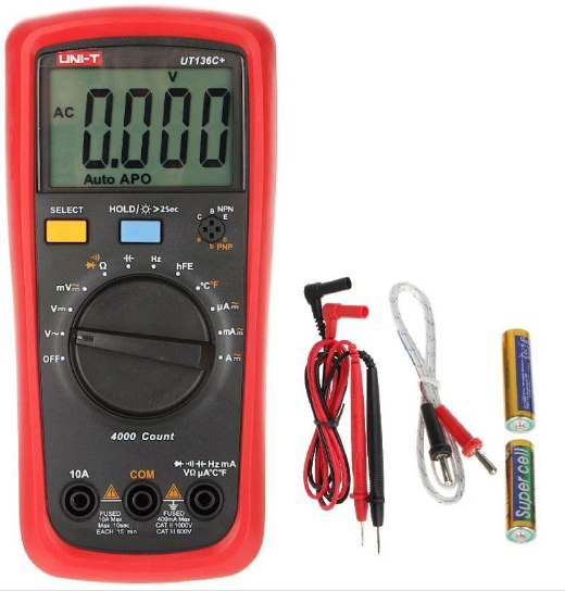 Unı-t Ut 136c+ Dijital Multimetre