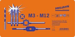 Projahn 91004 44 Parça Diş Açma Seti M3-M12