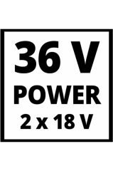 Einhell GE-LC 36/35 Li 36V Kömürsüz Akülü Ağaç Kesme 4 Akülü