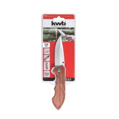 Kwb Germany By Einhell 49021990 Profesyonel Ahşap Saplı Küçük Katlanır Av Bıçağı