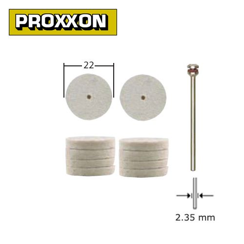 Proxxon 28798 Hassas Polisaj Disk 22 mm 10 Parça