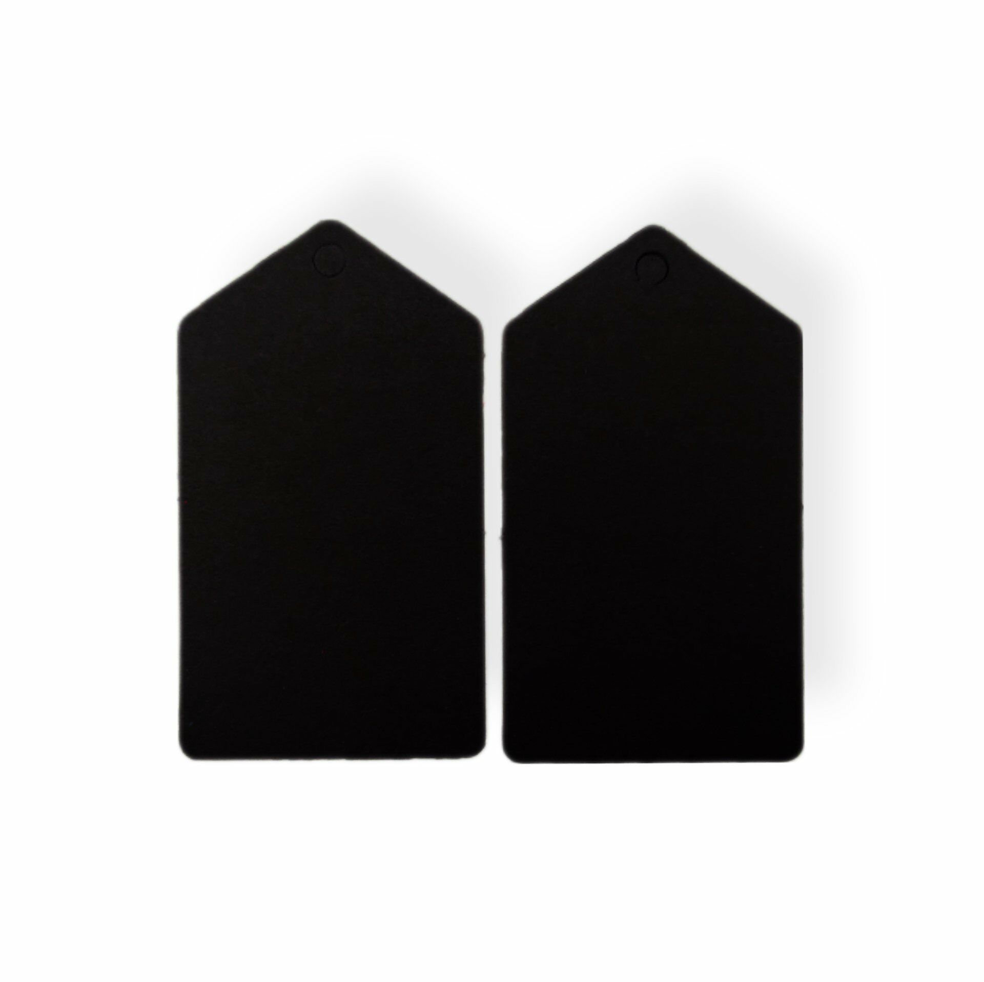 Roco Paper Yeniyıl Yılbaşı İsim (Sallantı) Etiketi Siyah Boş 50li 4,5*7,5cm