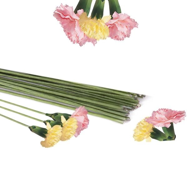 Roco Paper Çiçek Teli  No:20 (1.2mm) - 15 Adet 60 cm - Yeşil