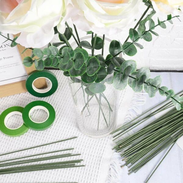 Roco Paper Çiçek Teli 2 mm. - 10'lu Paket 40 cm - Yeşil