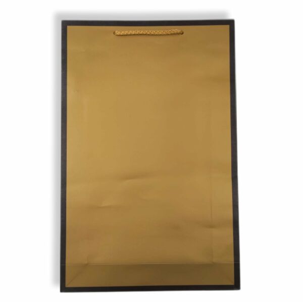 Roco Paper Karton Çanta Altın Baskılı 26*40*8 cm 10 Adet