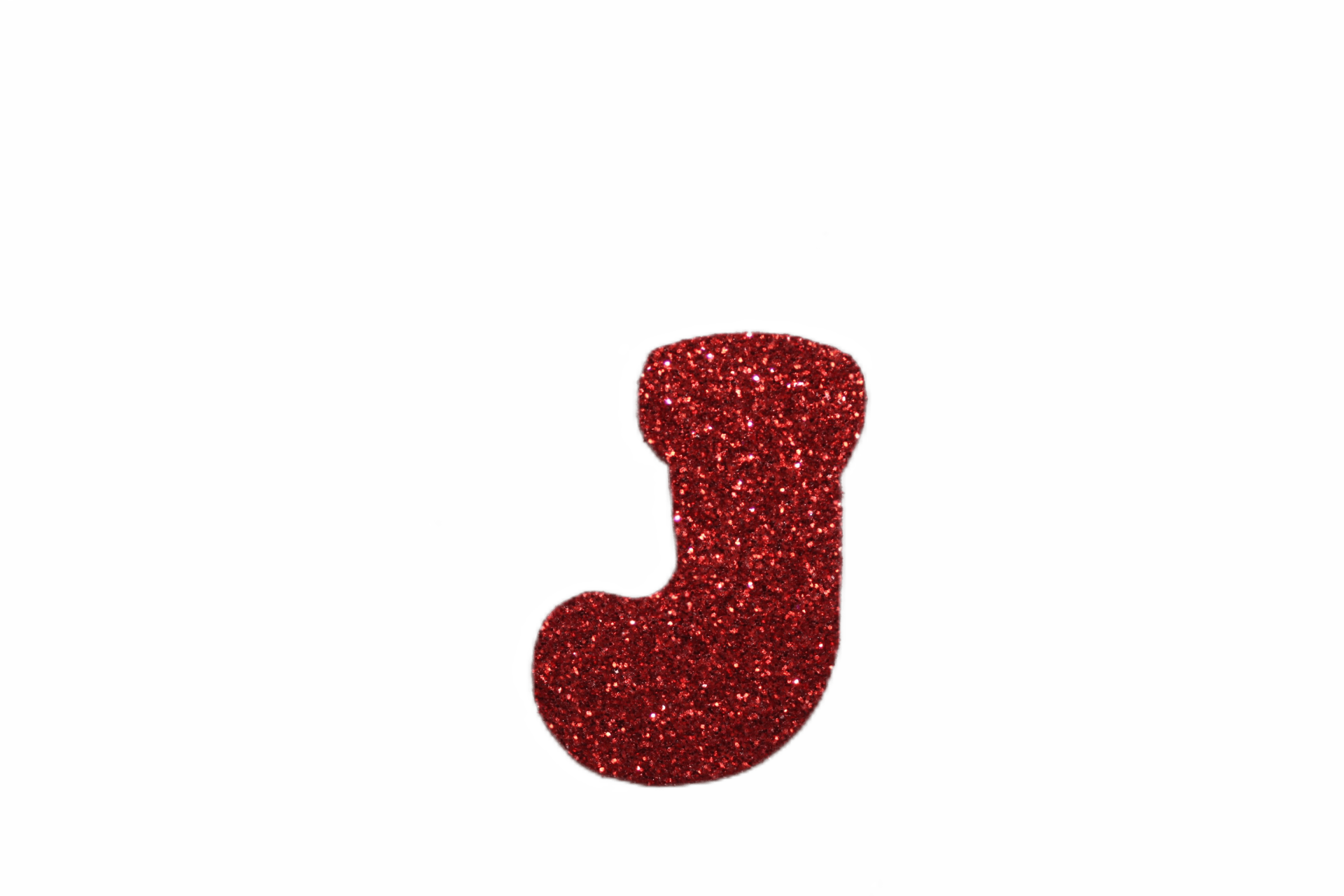 Simli Eva Sticker Kırmızı Çorap Desenli 4cm 12’li paket
