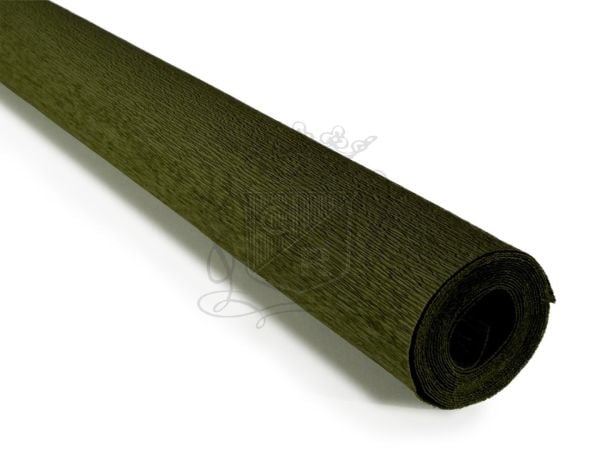 İtalyan Krapon Kağıdı No:388 Dark Green 90 gr. 50*150 cm