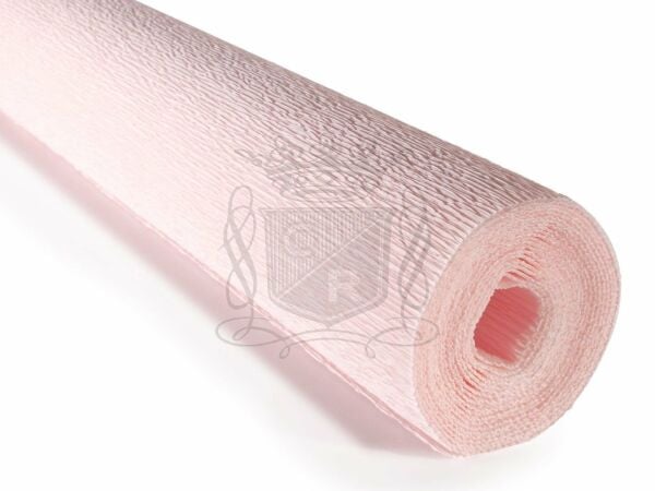 ROCO PAPER İtalyan Krapon Kağıdı Set Pinky – 180 gr - 25X125 cm 6'lı Paket - %260 esneme özelliği – Renkli Kağıt Çiçekler