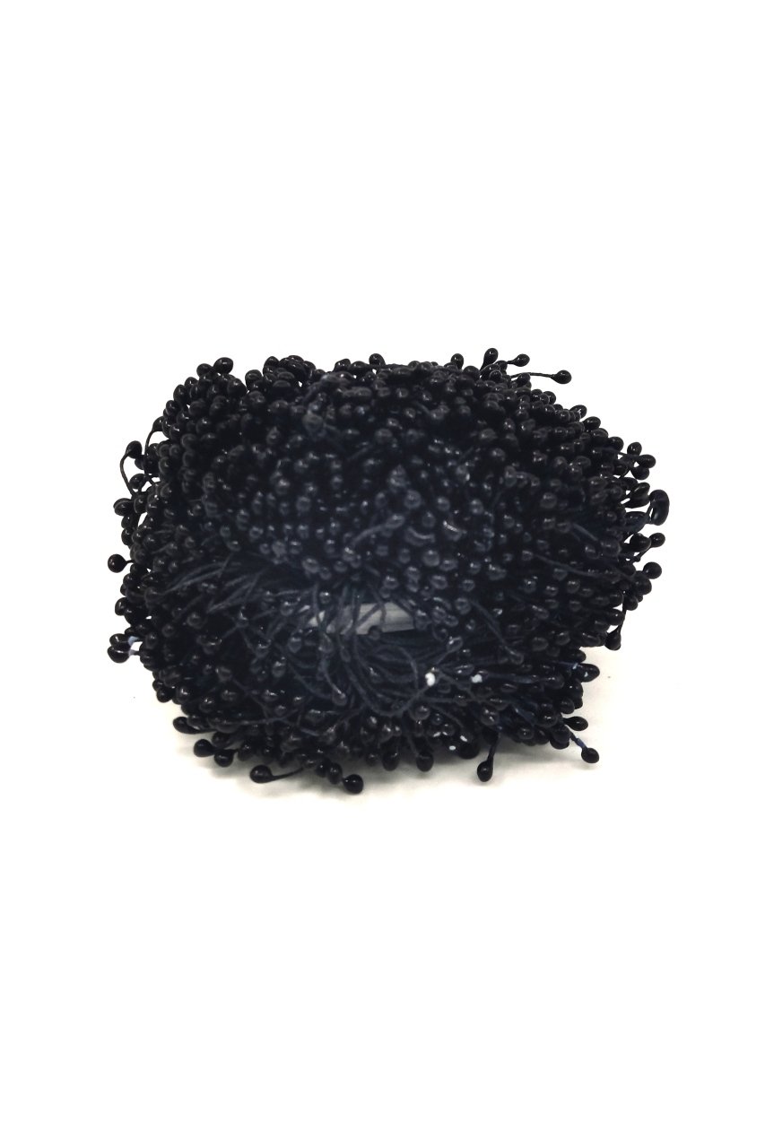 Klasik Plastik Tohum 20'li Bağ - Siyah