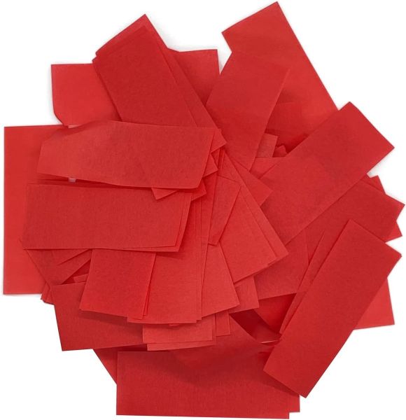 Roco Paper Doğum Günü Konfeti Kağıdı – Konsept Parti Süsleme Malzemelerii - 500 gr Kırmızı Renk