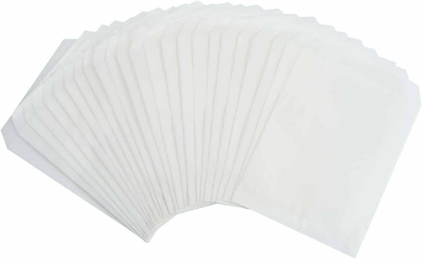 Yağlı (Beyaz) Dipsiz Kese Kağıdı 12*20 cm - 500 gr