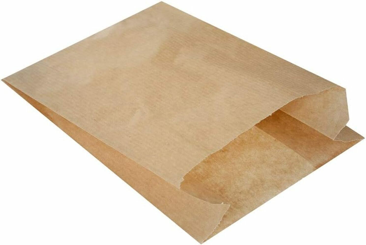 Kraft (Şamua) Dipsiz Kese Kağıdı 12*20 cm 500 gr. Gramaj