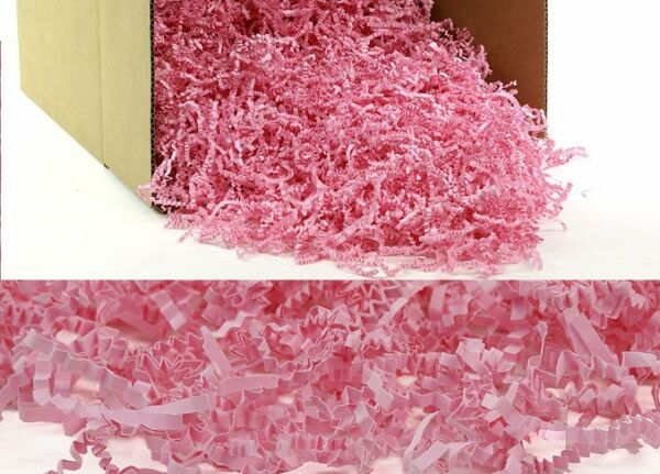ROCO PAPER Zigzag Kırpık Kağıt – Pembe – 1000gr Kutu İçi Süsleme – Kırpıntı Zigzag Z Kağıt