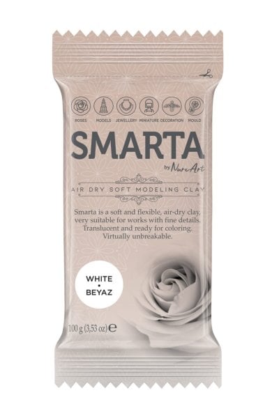 Smarta Modelleme Hamuru 100gr Beyaz 8682923974068