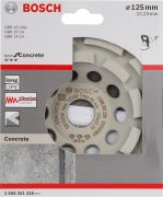Bosch - Best Serisi Beton İçin Elmas Çanak Disk 125 mm