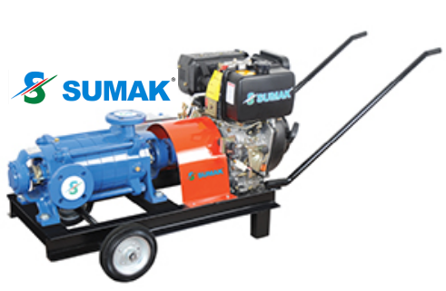 SUMAK SYT32/5 D 3000 DEVİR 7.5 HP MARŞLI DİZEL SU POMPASI