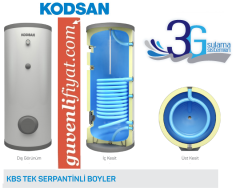 KODSAN 200 LT TEK SERPANTİNLİ BOYLER