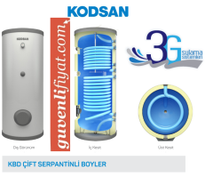 KODSAN 300 LT ÇİFT SERPANTİNLİ BOYLER