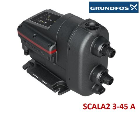 GRUNDFOS  SCALA2 3-45 A  FREKANS KONTROLLÜ KENDİNDEN EMİŞLİ DOMESTİK SU BASINÇ YÜKSELTİCİ KOMPAKT HİDROFOR - 220 VOLT -99027073-99027077