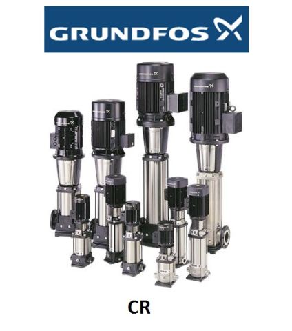 GRUNDFOS  CR 1s-2  0.37kW 380V DİKEY KADEMELİ PASLANMAZ ÇELİK İNLİNE SANTRİFÜJ POMPA / HQQE SALMASTRA - 96515537