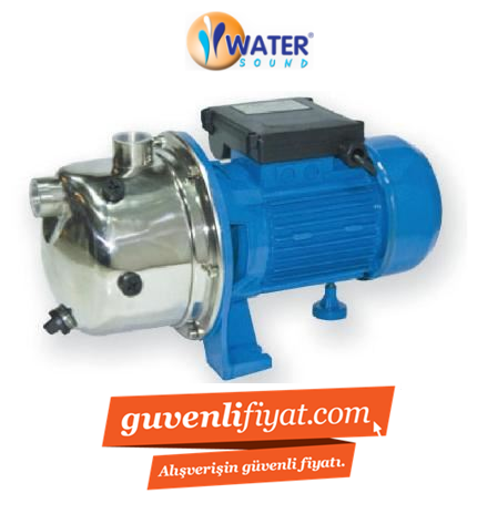 STP50 1.HP 220V KROM MİLLİ PASLANMAZ GÖVDELİ JET POMPA
