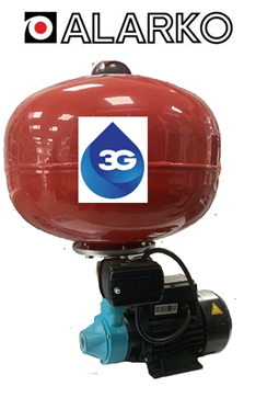Alarko QBm 60 0,5hp 220v 24lt Tanklı Paket Hidrofor