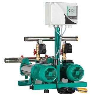 WİLO COE2-MHI204 - 220V - 2X0,55 kW - ÇOK KADEMELİ, YATAY TİP POMPALI PAKET HİDROFOR