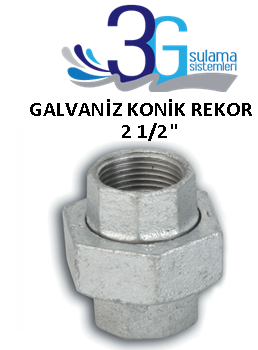 2 1/2 GALVANİZ KONİK REKOR